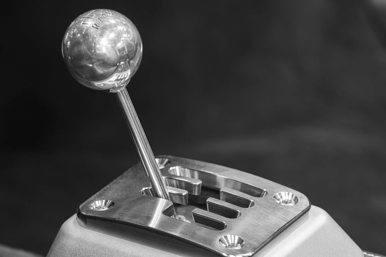 Titanium Shift Knob - Premium weighted chrome finish